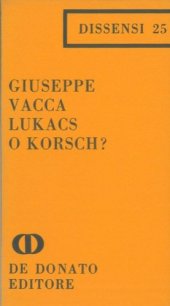 book Lukacs o Korsch?