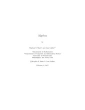 book Algebra [lecture notes]