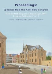 book Proceedings: Speeches from the XXVI FIDE Congress: The XXVI FIDE Congress in Copenhagen, 2014