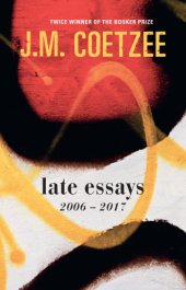 book Late Essays: 2006–2017