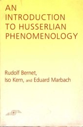 book An introduction to Husserlian Phenomenology