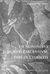 book De nominibus equorum circensium : pars Occidentis