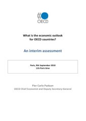 book An interim assessment : what is the economic outlook for OECD countries?