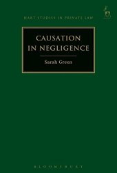 book Causation in Negligence