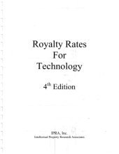 book Royalty Rates for Technology