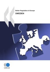 book Better Regulation in Europe Better Regulation in Europe : Sweden 2010.