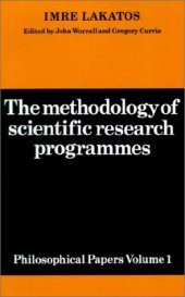 book The methodology of scientific research programmes