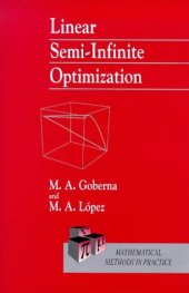 book Linear Semi-Infinite Optimization