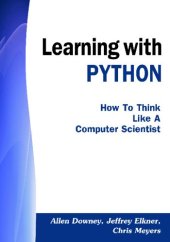 book Learning with PYTHON: How to Think Like a Computer Scientist