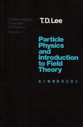 book Particle physics and introduction to field theory