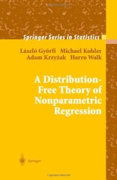 book A Distribution-free Theory of Nonparametric Regression