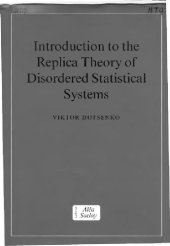 book Introduction to the replica theory of disordered statistical systems PT