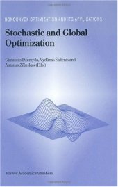 book Stochastic and Global Optimization
