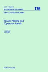 book Tensor Norms and Operator Ideals