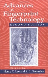 book Advances in Fingerprint Technology, Second Edition 