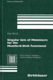 book Singular Sets of Minimizers for the Mumford-Shah Functional