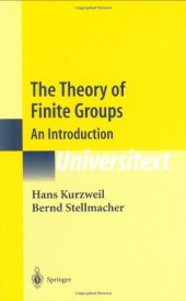 book The Theory of Finite Groups: An Introduction