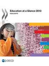 book Education at a glance 2013 : highlights.