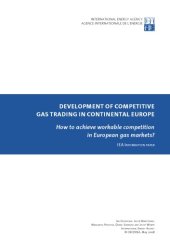 book Development of Competitive Gas Trading in Continental Europe