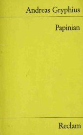 book Großmütiger Rechtsgelehrter oder Sterbender Aemilius Paulus Papinianus. Trauerspiel