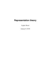 book Representation theory [lecture notes]