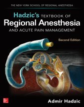 book Hadzic’s Textbook of Regional Anesthesia and Acute Pain Management