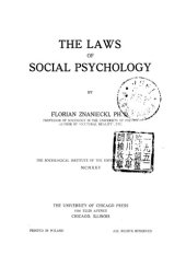 book The Laws of Social Psychology