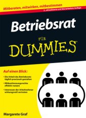 book Betriebsrat für Dummies