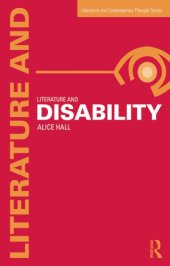 book Literature and Disability