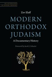 book Modern Orthodox Judaism: A Documentary History