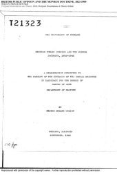 book BRITISH PUBLIC OPINION AND THE MONROE DOCTRINE, 1823-1905