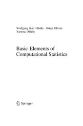 book Basic Elements of Computational Statistics