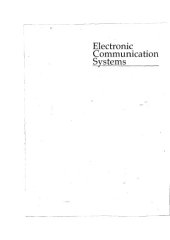 book Electronic communication systems