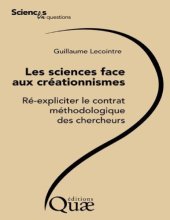 book Les sciences face aux creationnismes