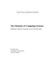 book The Elements of Computing Systems. Building a Modern Computer from First Principles