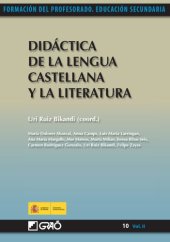 book Didáctica de la lengua castellana y la literatura