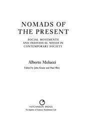 book Nomads of the Present: Social Movements and Individual Needs in Contemporary Culture