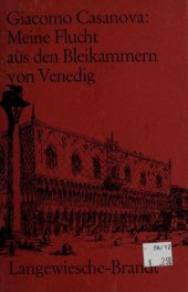 book Meine Flucht aus den Bleikammern von Venedig