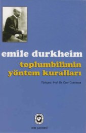 book Toplumbilimin Yöntem Kuralları