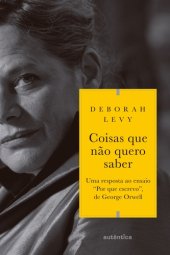 book Coisas que não quero saber