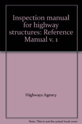 book Inspection manual for highway structures: Reference Manual