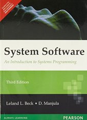 book System Software: An Introduction To Systems Programming