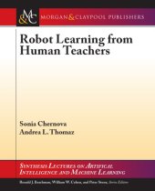 book Robot Learning from Human Teachers