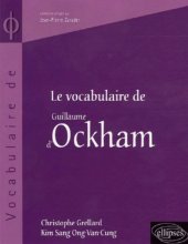 book Le vocabulaire de Guillaume d’Ockham