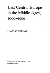 book East Central Europe in the Middle Ages, 1000–1500