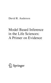 book Model based Inference in the Life Sciences. A Primer on Evidence