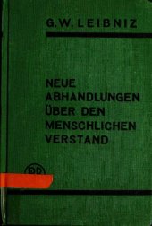 book Neue Abhandlungen über den menschlichen Verstand