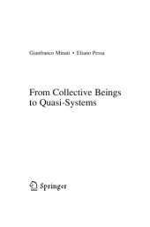 book From Collective Beings to Quasi-Systems