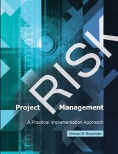 book Project Risk Management: A Practical Implementation Approach