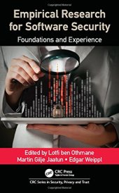 book Empirical Research for Software Security: Foundations and Experience